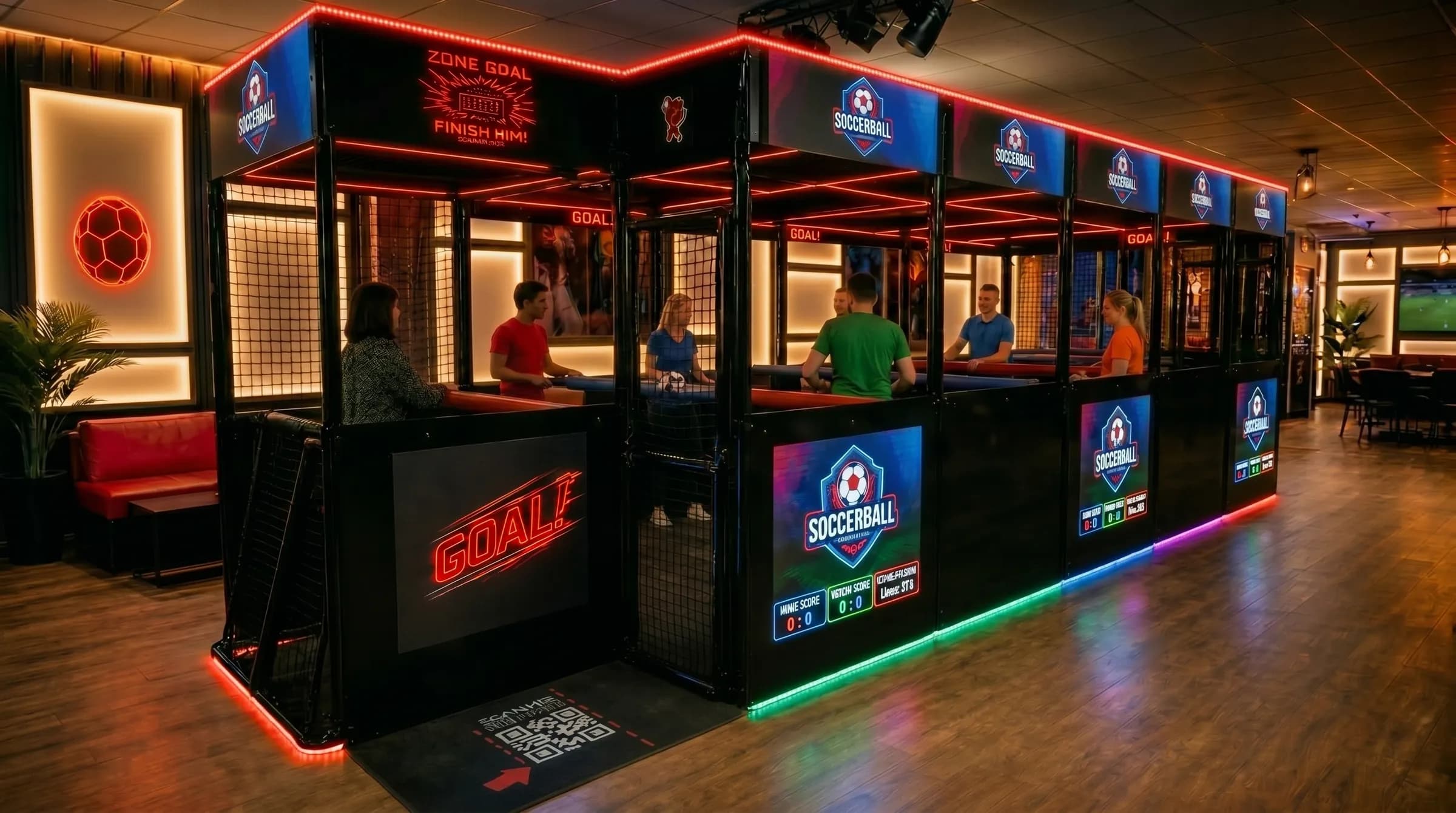 HomeSoccer XL Arena 3vs3 (LEDs)