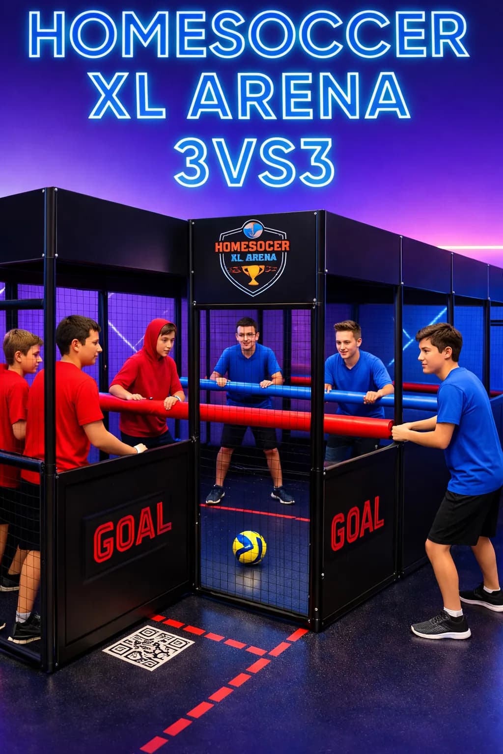 HomeSoccer XL Arena 3vs3 — photo 2