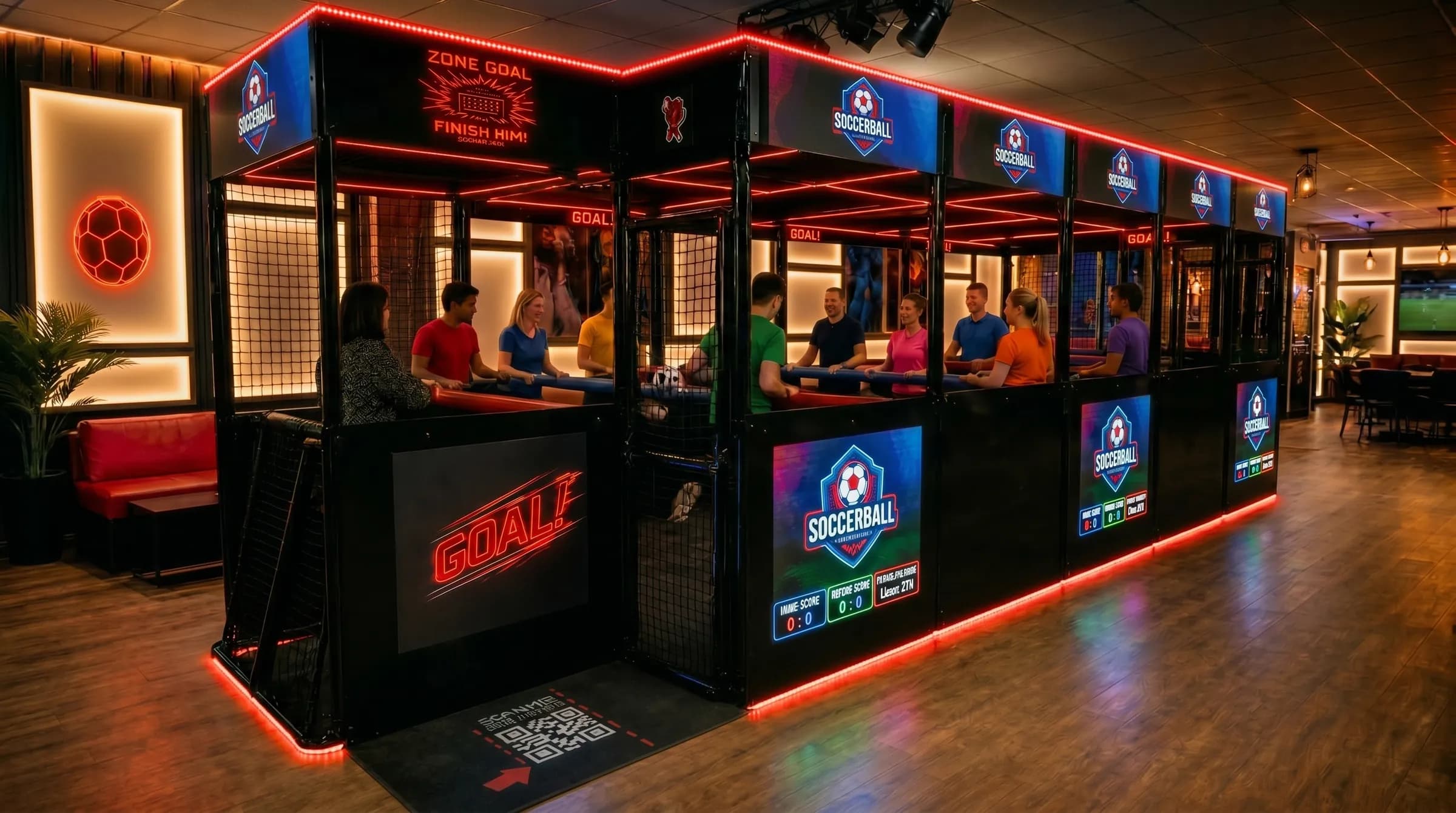 HomeSoccer XL Arena 5VS5 (LEDs)